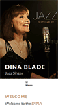 Mobile Screenshot of dinablade.com